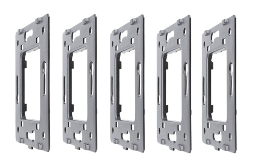 5 x Metallrahmen für halbe Livolo Module