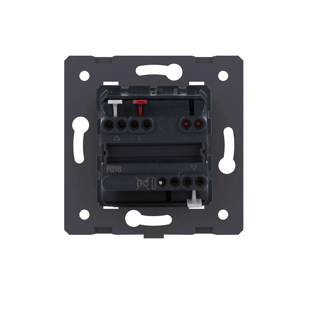 Livolo schwarzes Wipp-Rollladenschalter-Modul