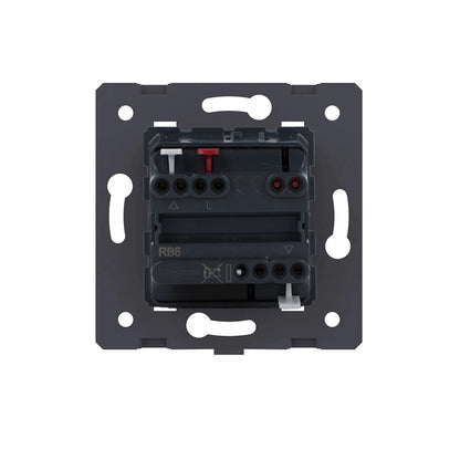 Livolo schwarzes Wipp-Rollladenschalter-Modul