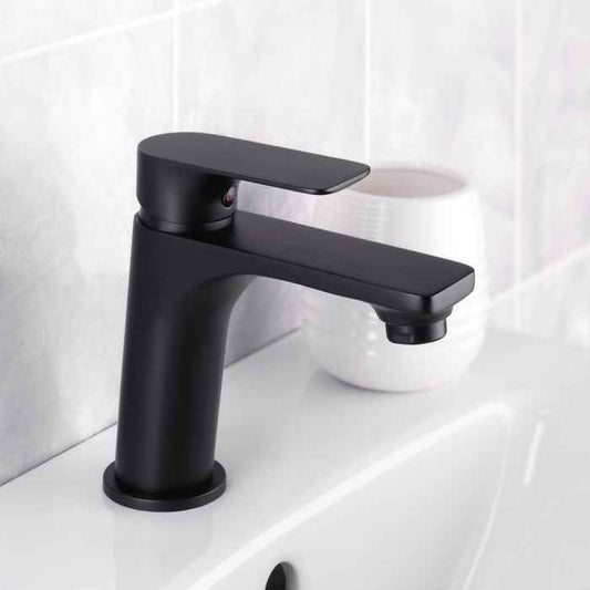 Cornat "NOIR ROUND" Waschtisch-Einhebelmischer (mattschwarz)