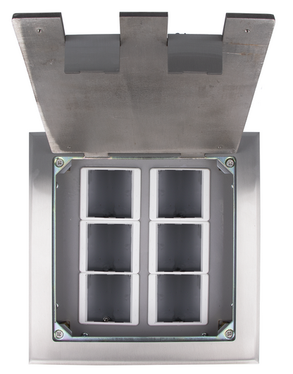 Edelstahl Bodentank 12-fach belegbar HTD-210KP