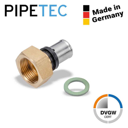 Fitting Pressfitting PIPETEC TH & U Kontur Aluverbund Bogen Kupplung T-Stück