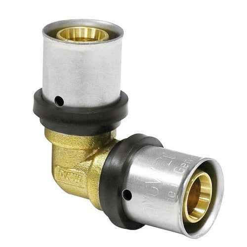 Fitting Pressfitting PIPETEC TH & U Kontur Aluverbund Bogen Kupplung T-Stück