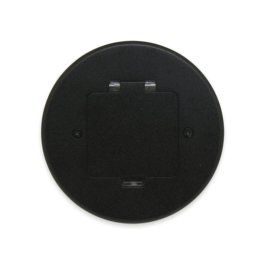 Bodensteckdose Wandsteckdose für 1 Modul - IP44 Schwarz - Livolo-Deutschland