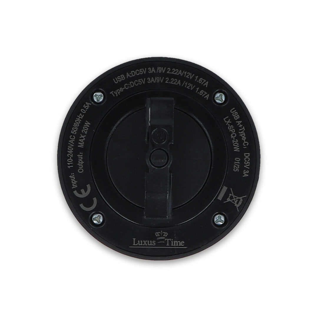 USB-A/C Modul für Steckdosenschienensystem