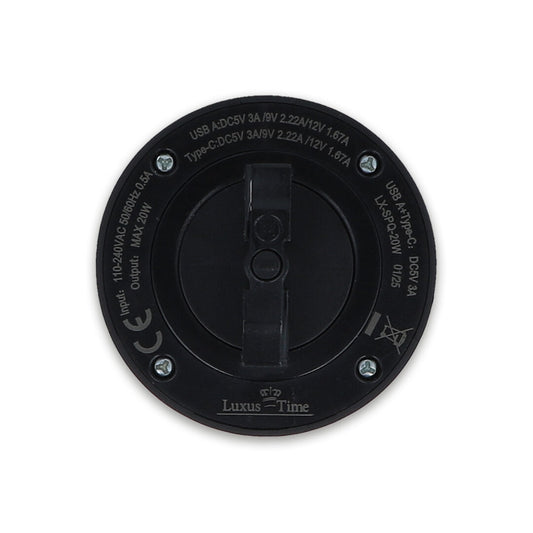 USB-A/C Modul für Steckdosenschienensystem