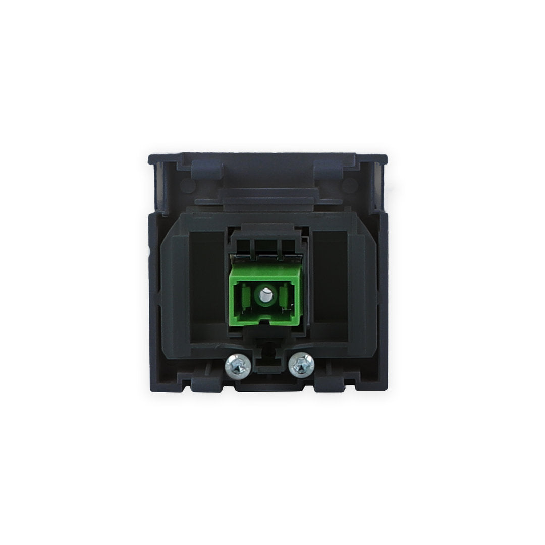 Livolo Glasfaser-Anschluss-Modul in schwarz / ISO 61754-4
