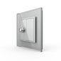 Livolo einfaches, graues SAT-Modul mit Glasrahmen