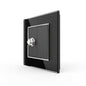 Livolo einfaches, schwarzes SAT-Modul mit Glasrahmen