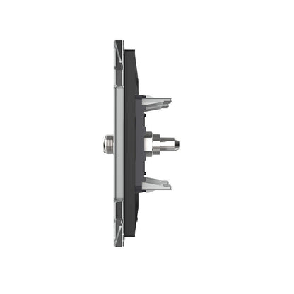 Livolo einfaches, graues SAT-Modul mit Glasrahmen