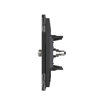 Livolo einfaches, schwarzes SAT-Modul mit Glasrahmen