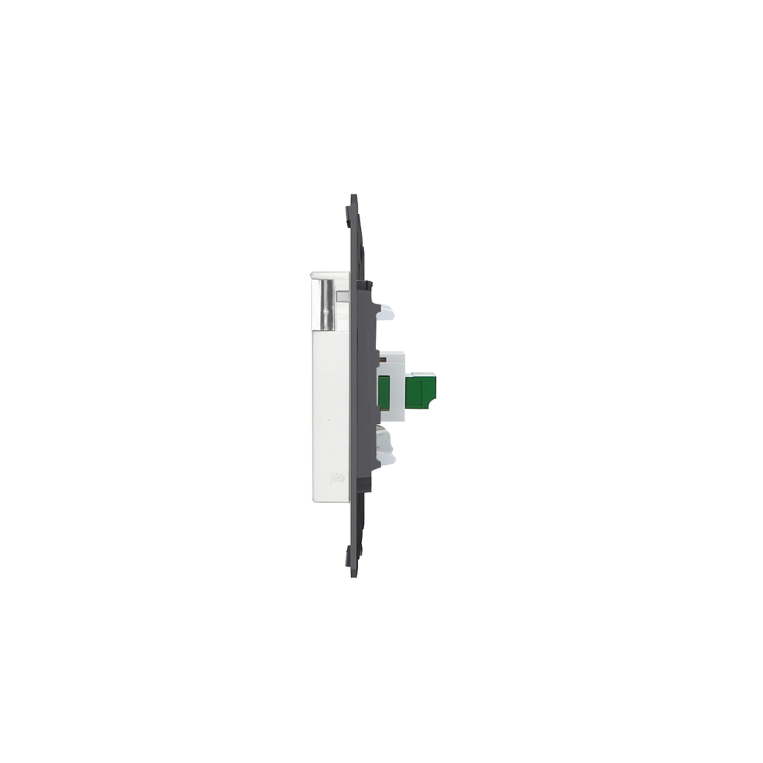 Livolo Glasfaser-Anschluss-Modul in weiß / ISO 61754-4