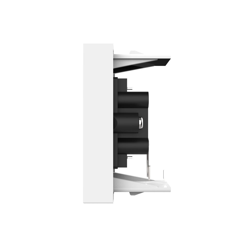 Livolo halbes Audio-Modul in weiß für Cinch Stecker