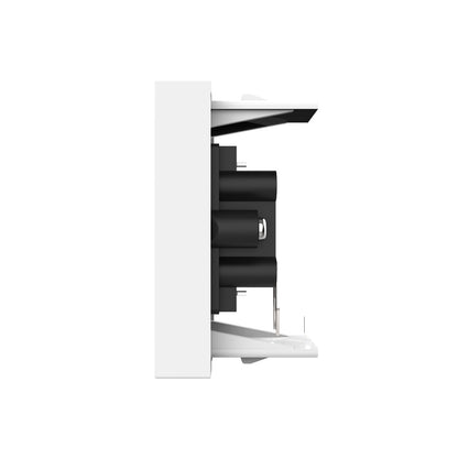Livolo halbes Audio-Modul in weiß für Cinch Stecker
