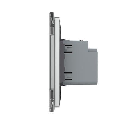 Livolo USB-C Schnellladegerät 45W Grau inkl. Glasrahmen