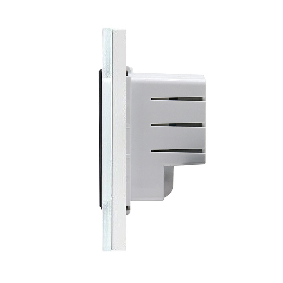 WLAN-fähiges Raumthermostat für Fußbodenheizungen in weiß
