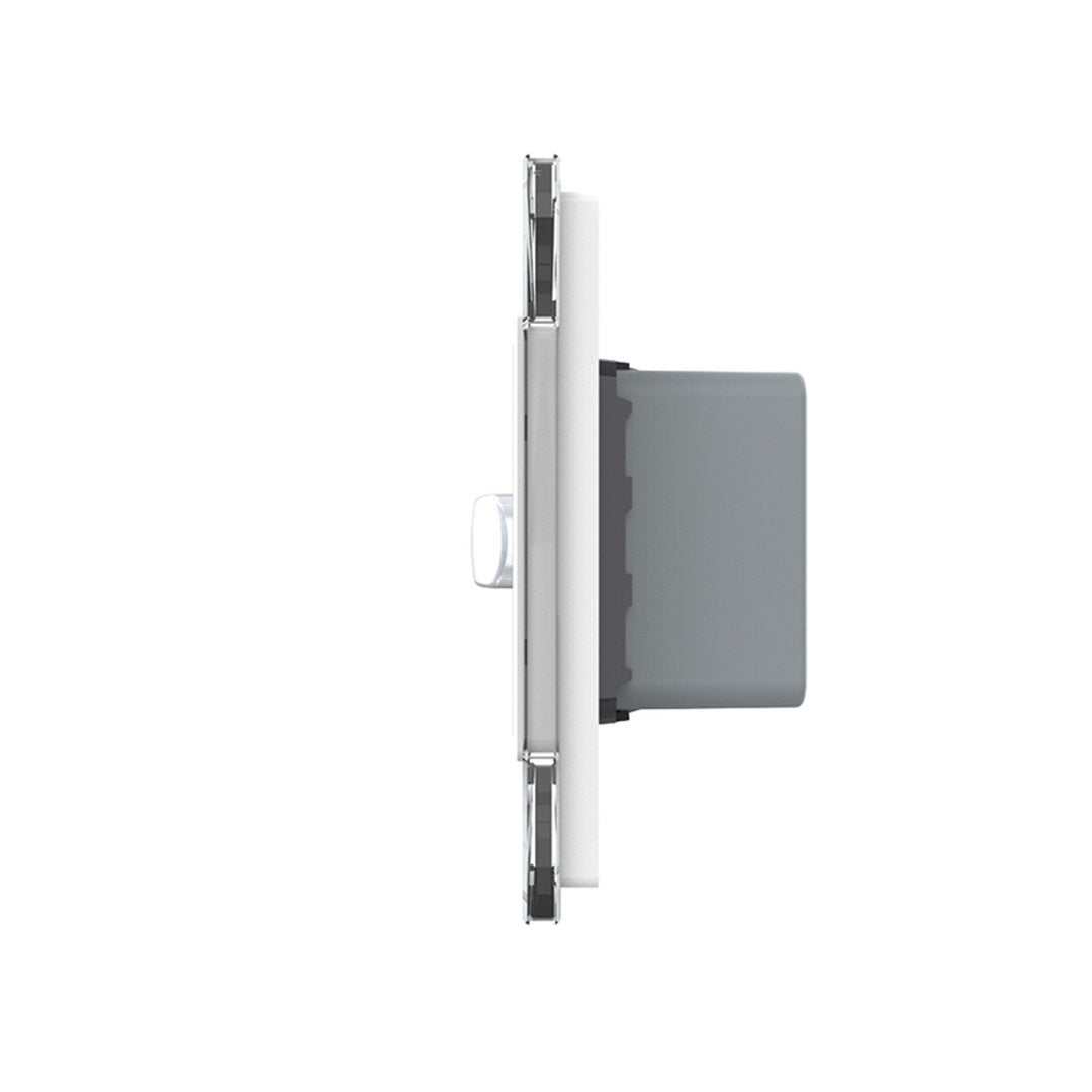 Livolo Steckdose und Bewegungsmelder Touch-Schalter Glasblende in Weiß