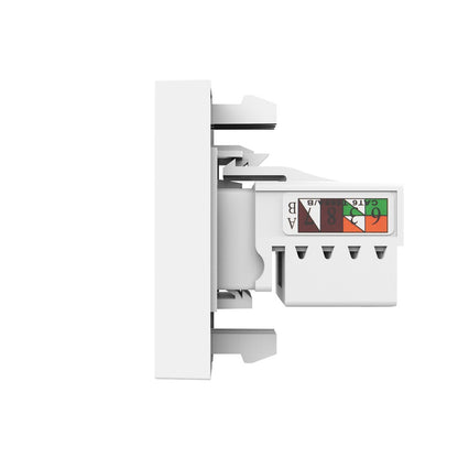 Livolo halbes LAN-Modul in weiß
