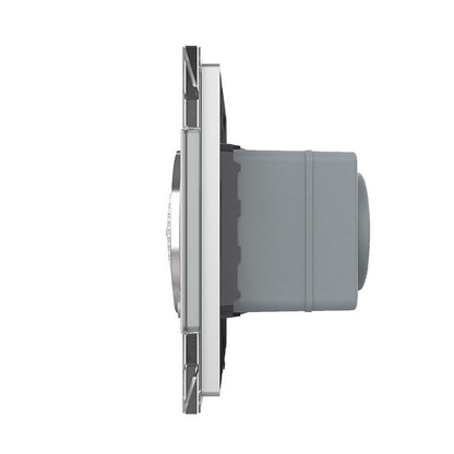 Livolo Bluetooth Lautsprecher mit Glasrahmen in Grau.