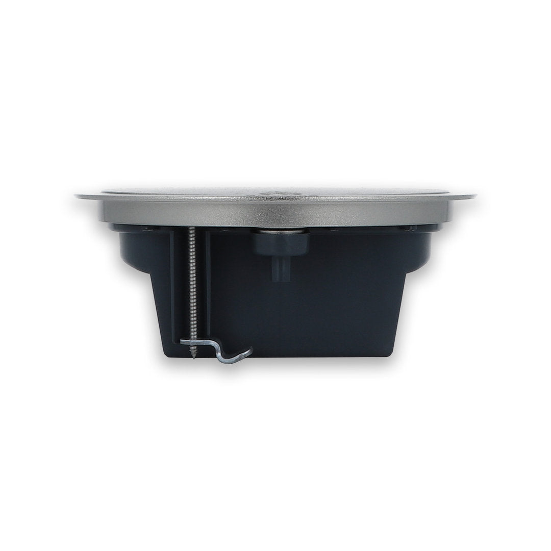 Legrand Boden-/Wandtank Edelstahl Rund 2 Fach versenkbar IP66 088064