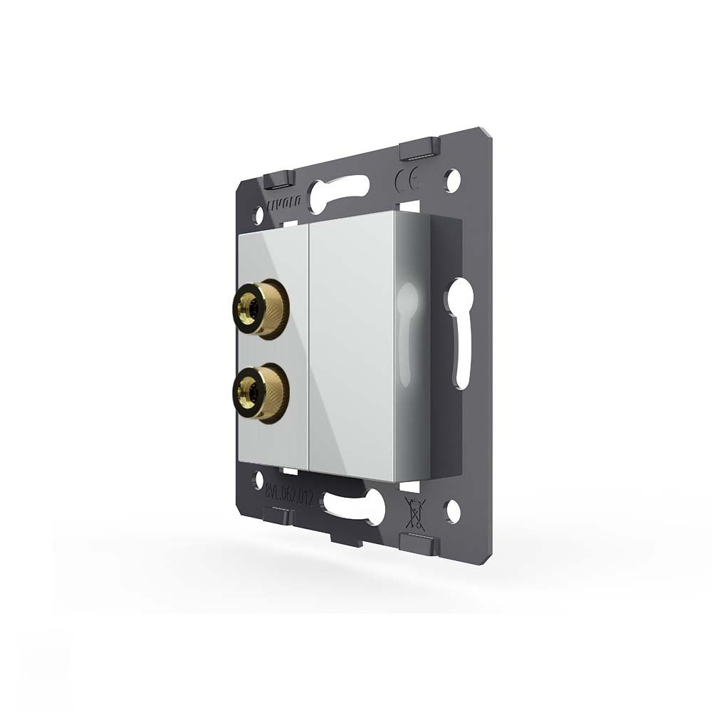 Livolo einfaches, graues Stereo-Lautsprechermodul