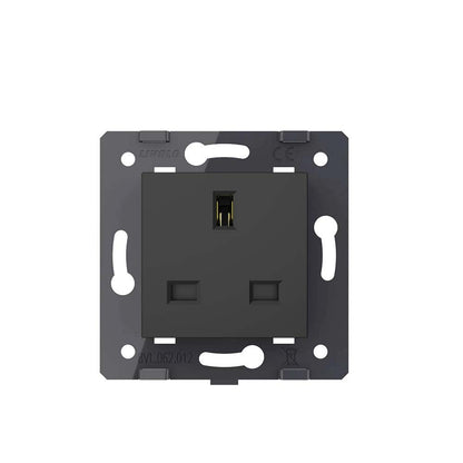 Livolo schwarzes Steckdosen-Modul für UK