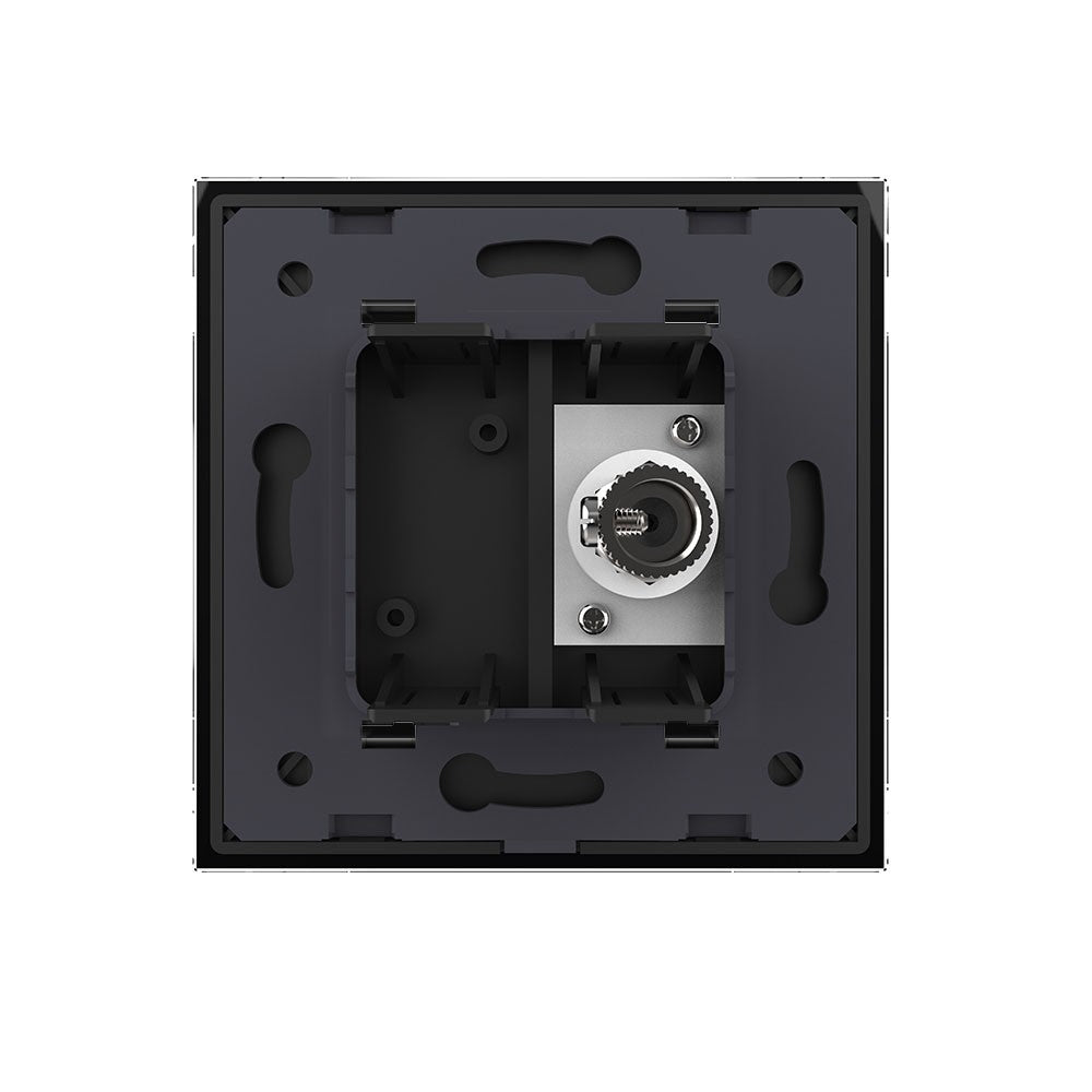 Livolo einfaches TV-Modul für Kabelfernsehen in schwarz