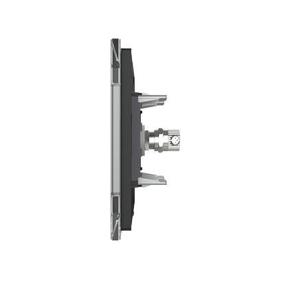 Livolo einfaches, graues TV-Modul mit Glasrahmen