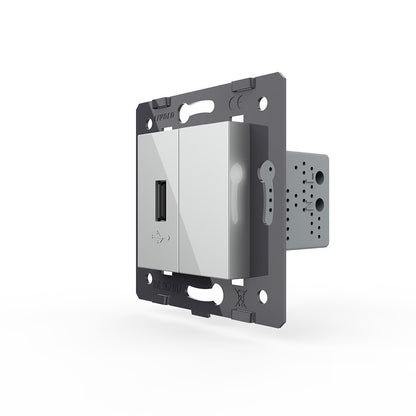 Livolo einfaches, graues USB-Modul USB-A