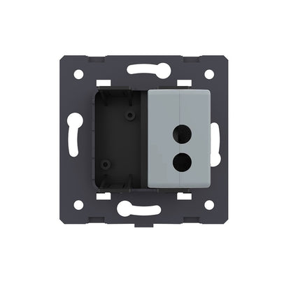 Livolo einfaches USB-Modul zum Aufladen von Geräten in Schwarz