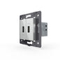 Livolo zweifaches, graues USB-A-Modul