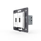 Livolo zweifaches, weißes USB-Modul zum Aufladen