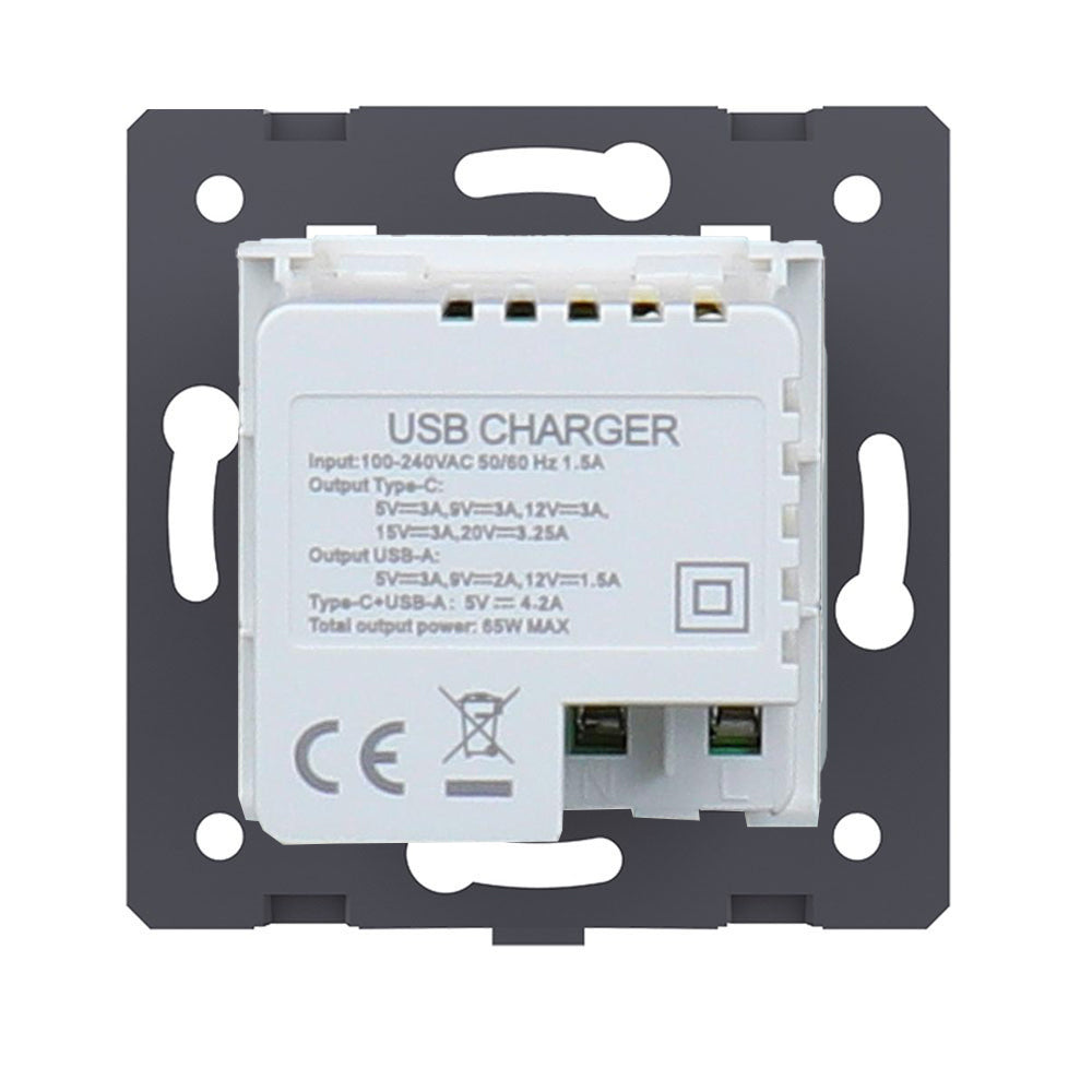 LIVOLO USB-C Schnellladegerät 65W VL-USB-AC-65-11 Weiß