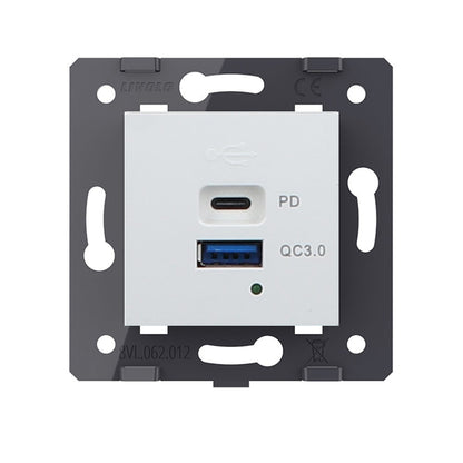 LIVOLO USB-C Schnellladegerät 65W VL-USB-AC-65-11 Weiß