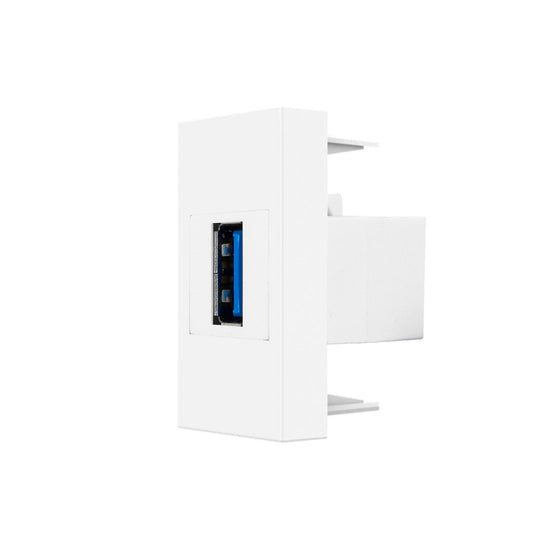 LIVOLO USB 3.0 Modul für Glasrahmen in Weiß