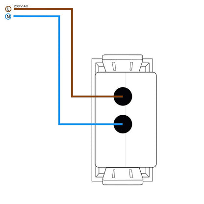 Livolo Steckdose mit USB C + Telefon mit USB A inkl. Glasrahmen Weiß