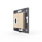 Livolo HDMI-Modul als End-Dose in Gold