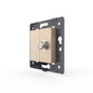 Livolo SAT-Modul als End-Dose in Gold