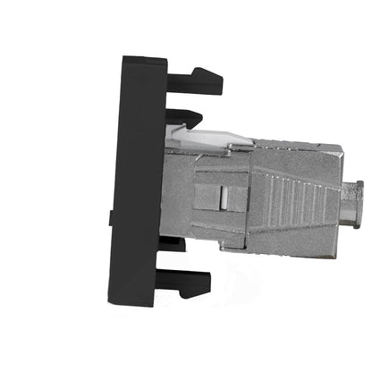 Livolo halbes LAN-Modul CAT8 zum Verdrahten in Schwarz