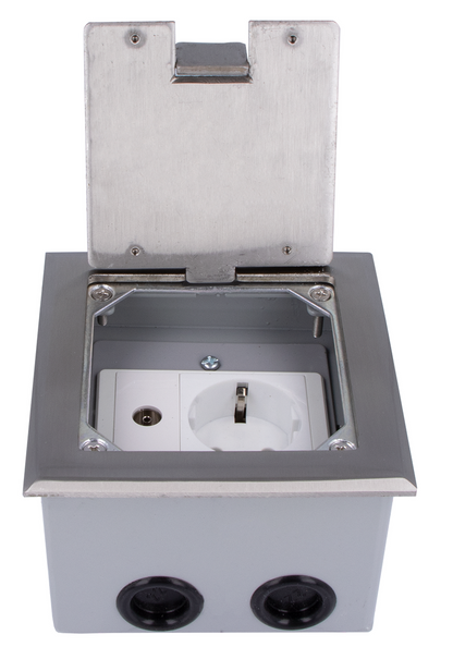 Edelstahl Bodentank 3-fach belegbar HTD-120KP