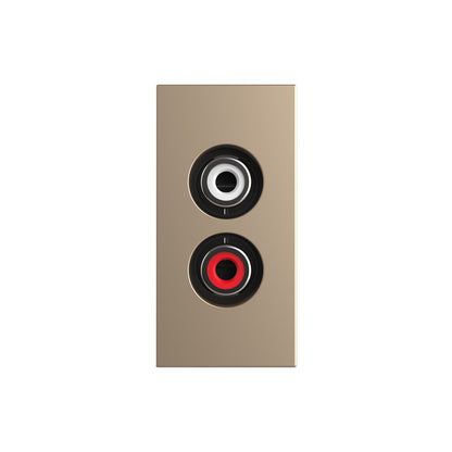 Livolo halbes, goldenes Audio-Modul