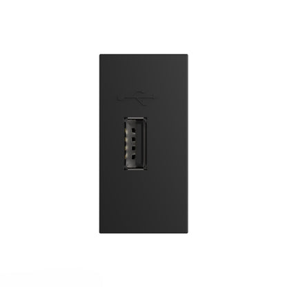 Livolo halbes USB-Modul in Schwarz