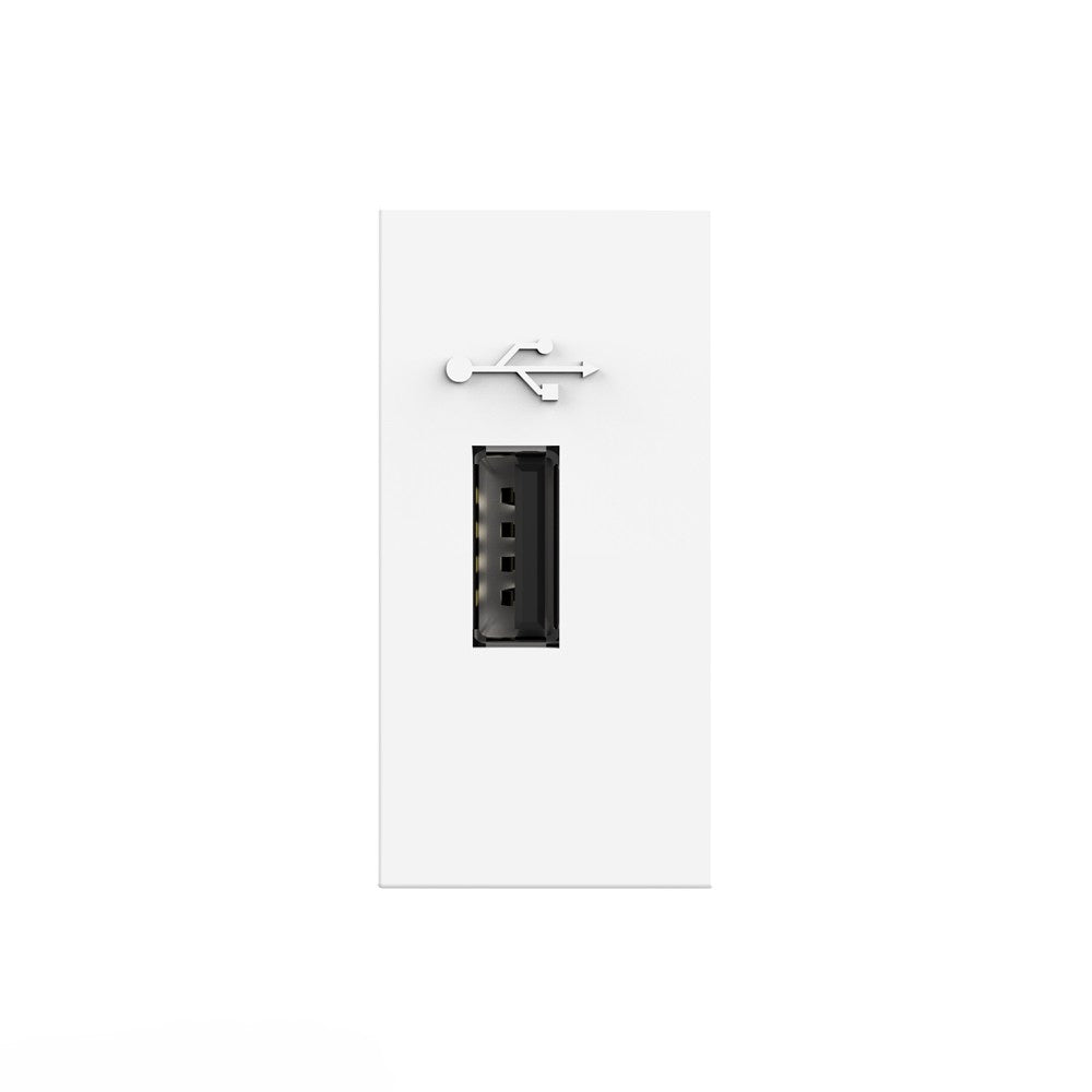 Livolo halbes USB-Modul in weiß