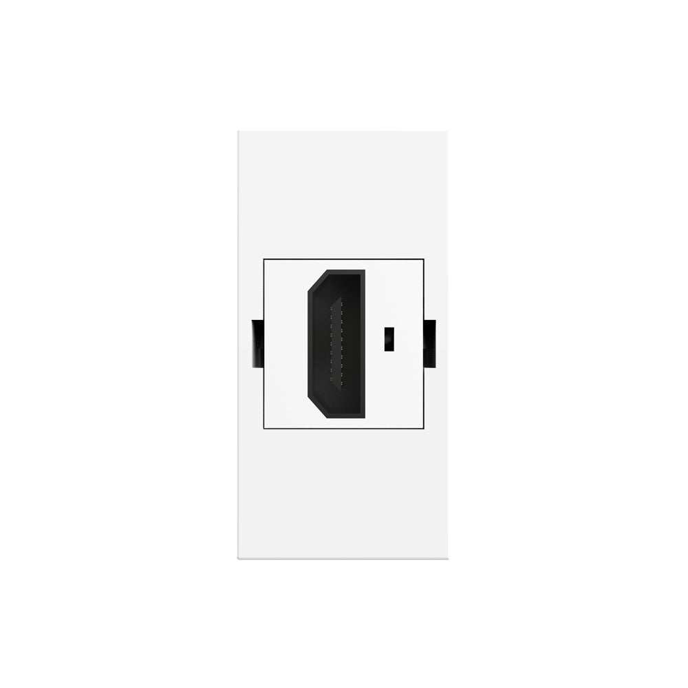 Livolo halbes HDMI-Modul in weiß