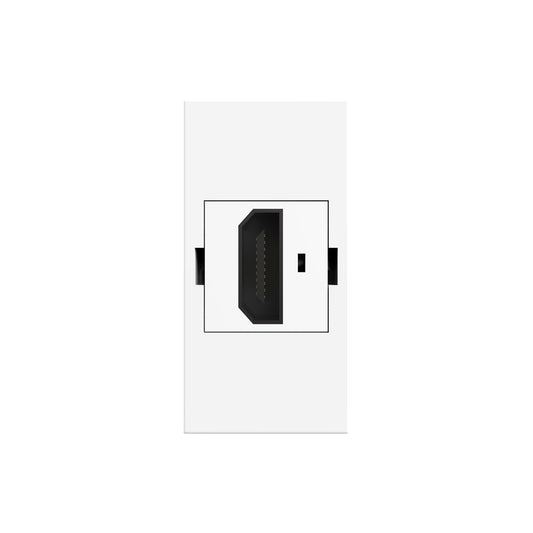 Livolo halbes HDMI-Modul in weiß