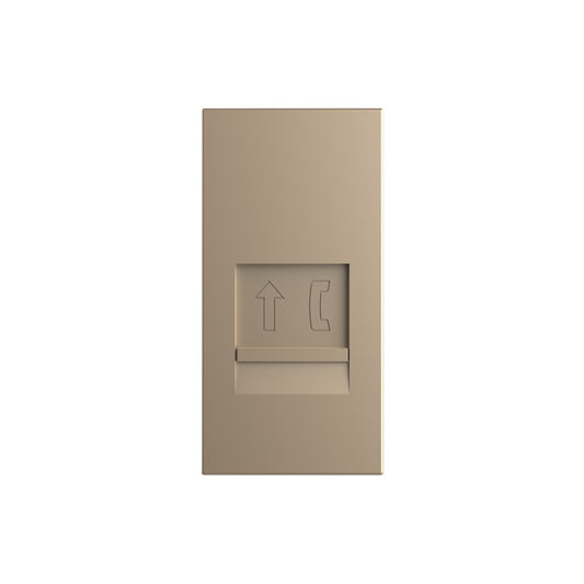 Livolo halbes, goldenes Telefonanschluss-Modul