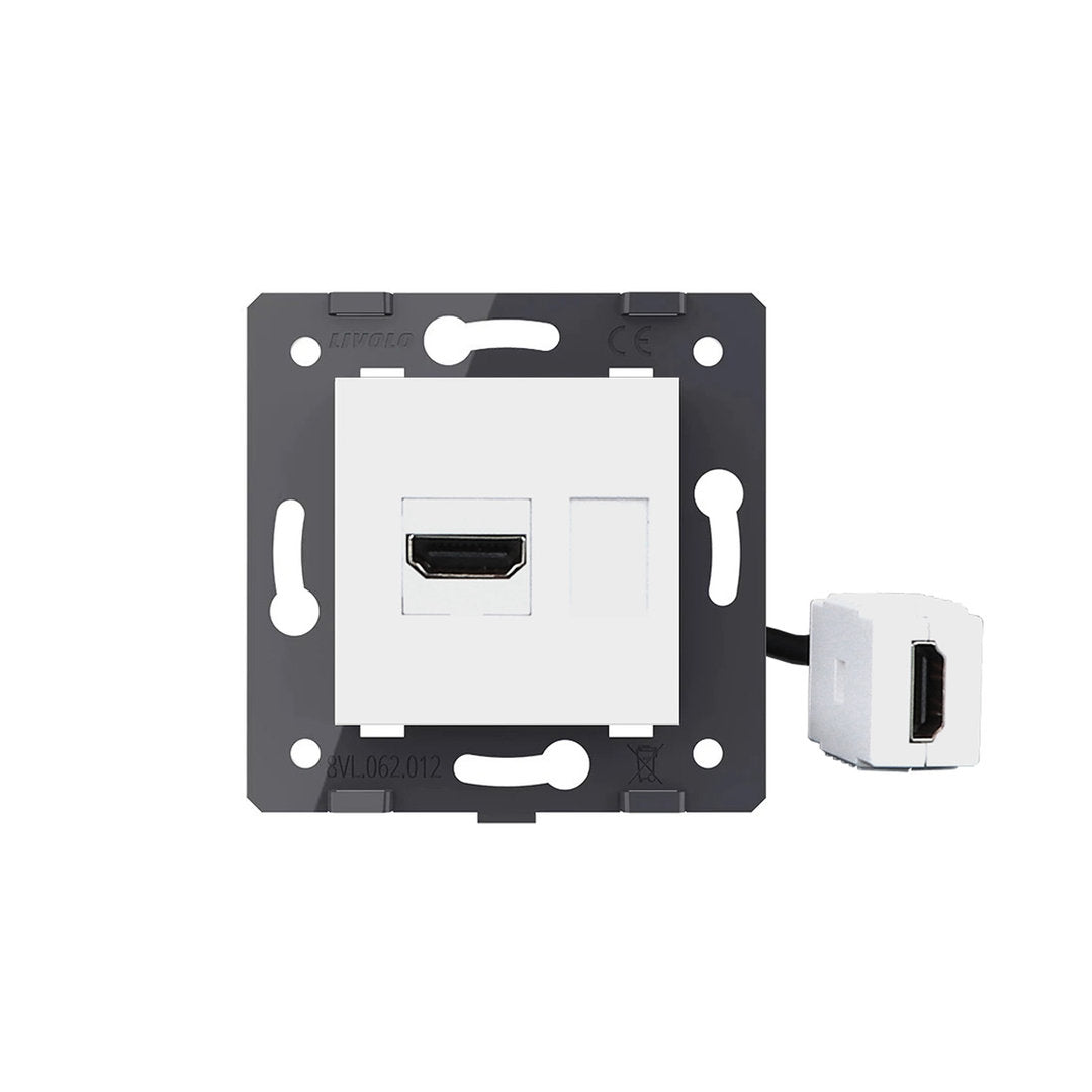Livolo weißes HDMI-Kupplungs-Modul