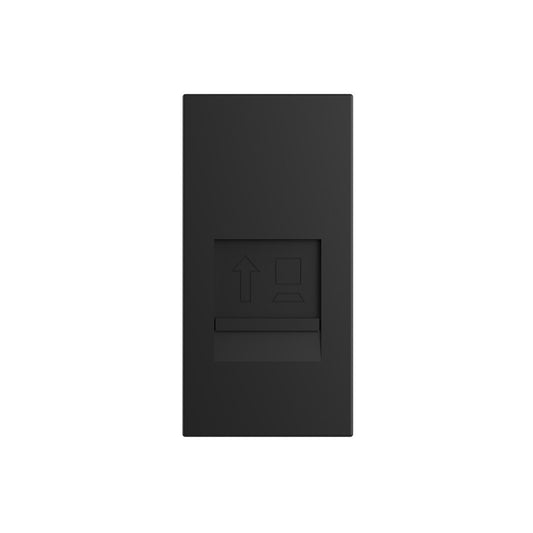 Livolo halbes LAN-Modul CAT6A in Schwarz