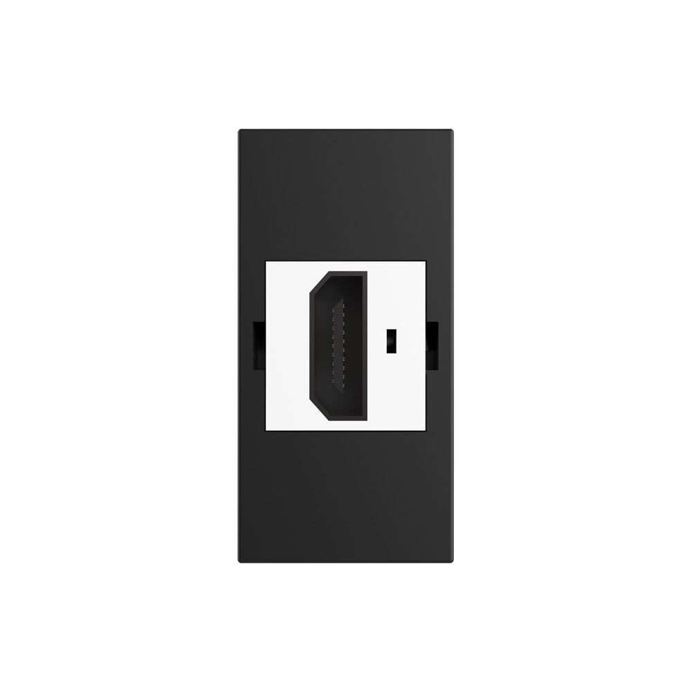 Livolo halbes HDMI-Modul in Schwarz