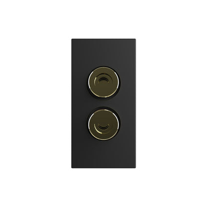 Livolo halbes Lautsprecher-Modul zum Schrauben in Schwarz